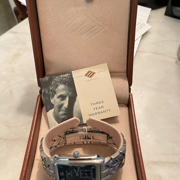 Mens Joseph Abboud tank watch - Picture 3 of 3